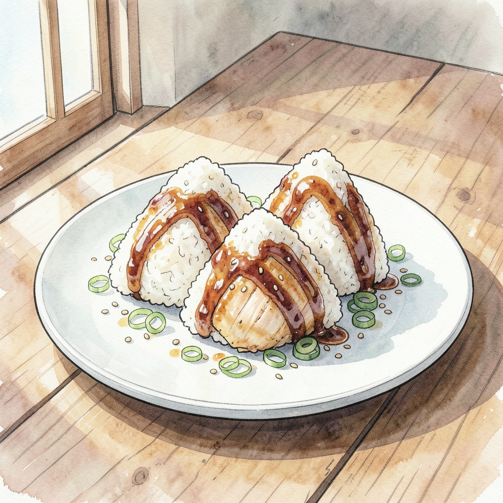 Chicken Onigiri Recipe: Japanese-Style Triangular Snacks Perfectly ...