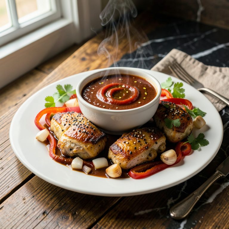 Mexican Chicken Mole Recipe: Restaurant-Quality Mole with Silky Sauce ...